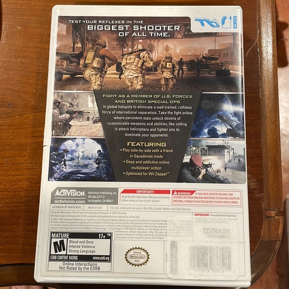 Call of Duty - Modern Warfare Reflex Edition for Wii - Picture 4 of 4